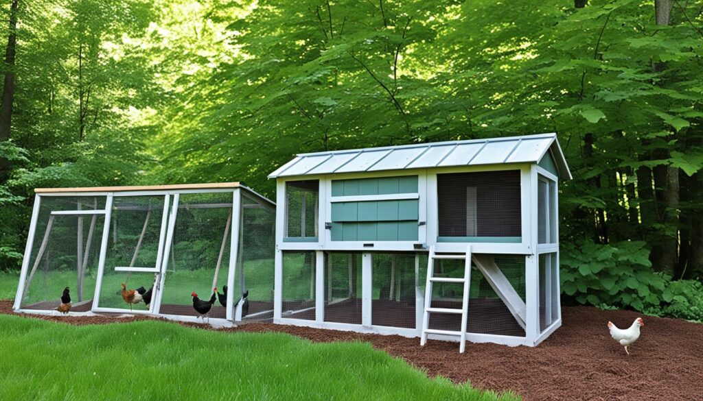 natural ant control in the chicken coop